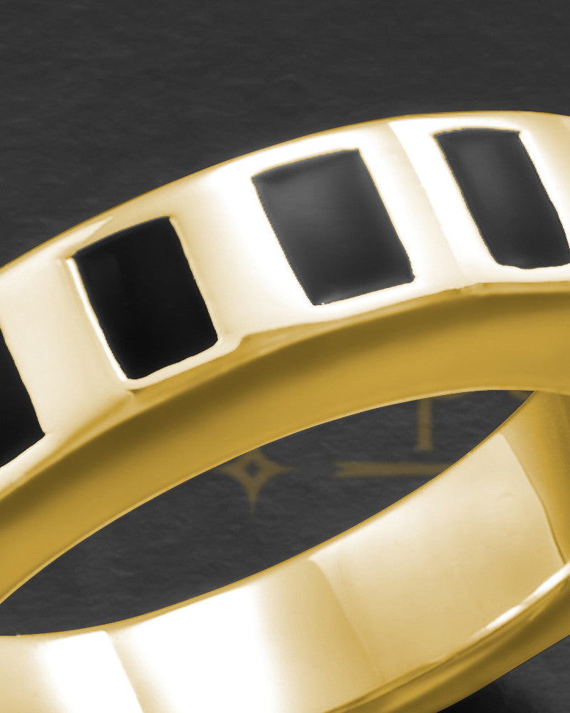 Ladies 14K Gold Commemoration Ashes Ring