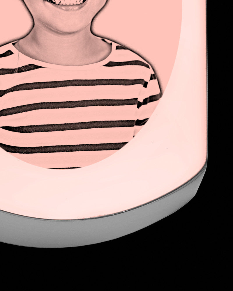 Photo Engraved Rose Gold Plated Stainless Steel Dog Tag Cremation Pendant