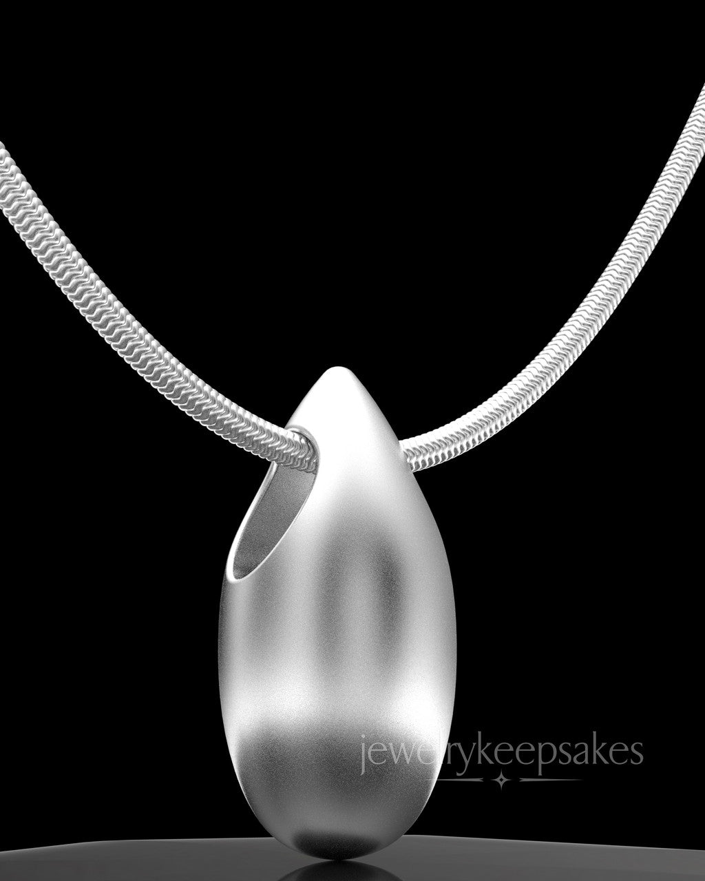 Sterling Silver Natural Tear Permanently Sealed Waterproof Jewelry