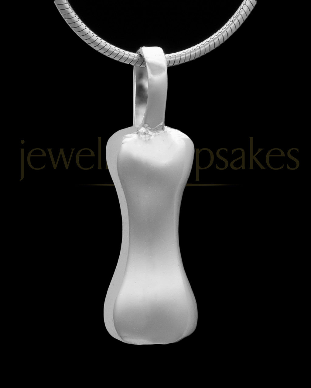 Sterling Silver Best Pal Bone Permanently Sealed Waterproof Jewelry