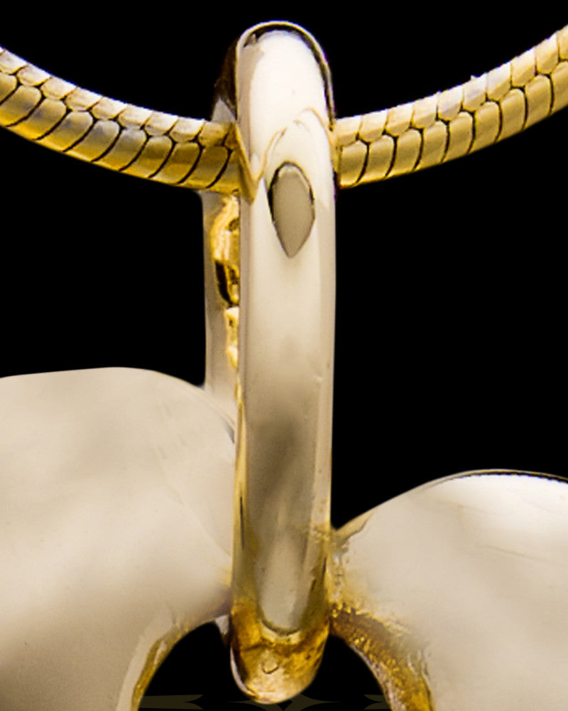 Gold Plated Stylish Heart Permanently Sealed Waterproof Jewelry