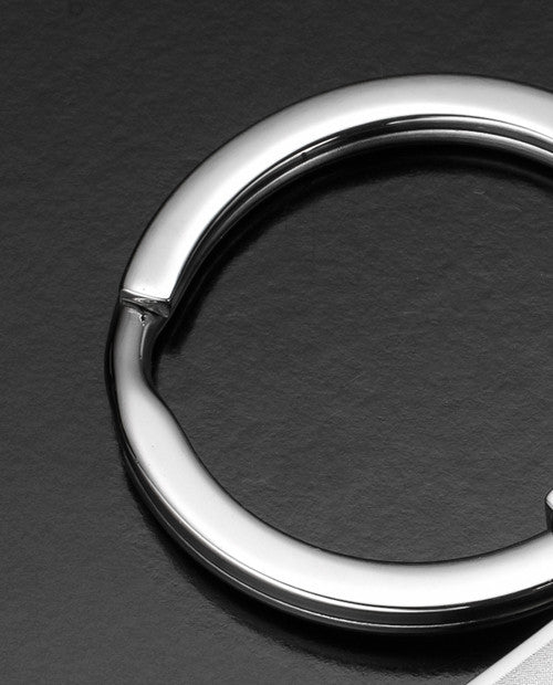 Stainless Square Cremation Photo Engraved Keychain