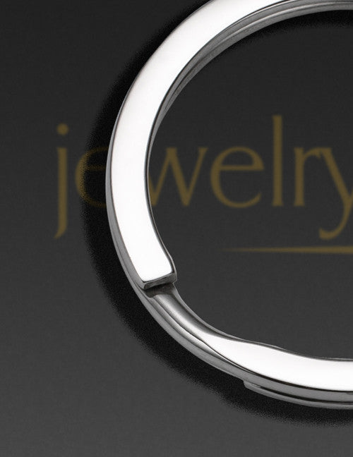 Photo Engraved Heart Stainless Keychain