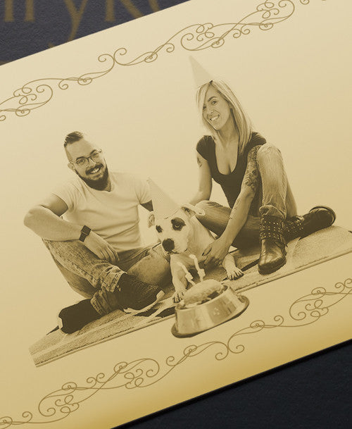 Gold Affection Wallet Card