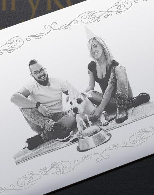 Silver Affection Wallet Card