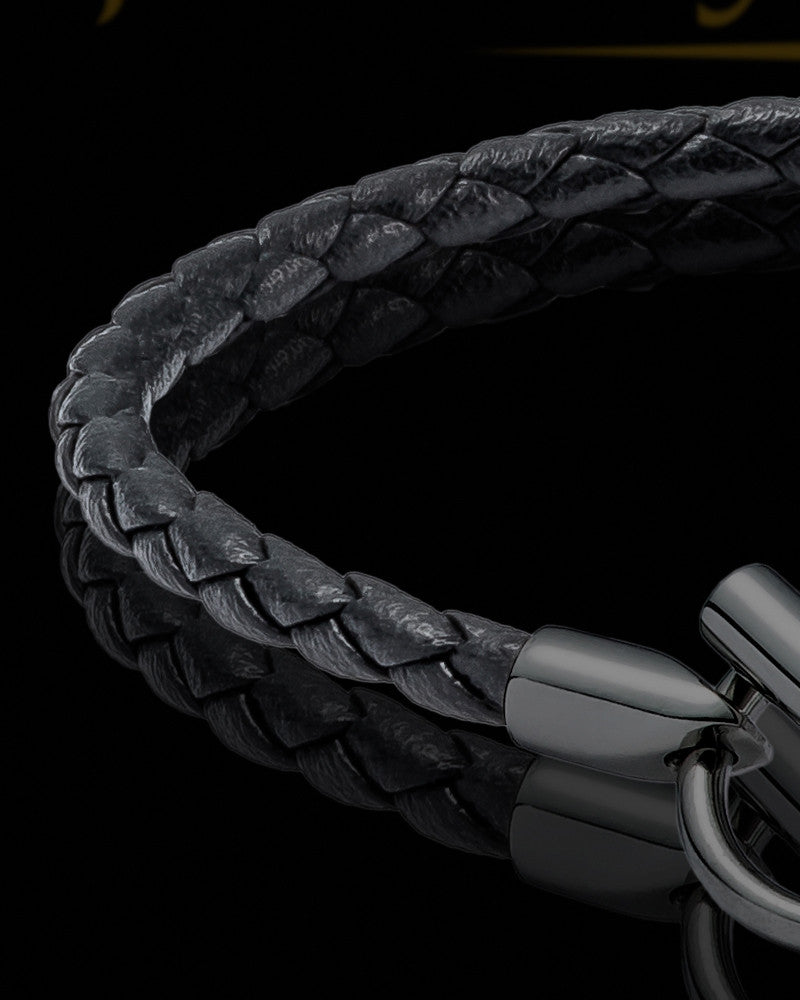 Black Plated over Stainless Forever Bracelet Keepsake Jewelry