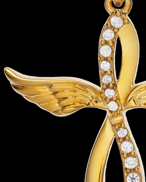 14K Gold Glorified Cremation Jewelry