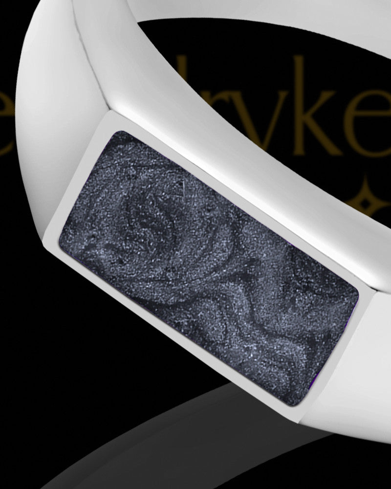Men's Tacoma with Graphite Silver Ash Ring