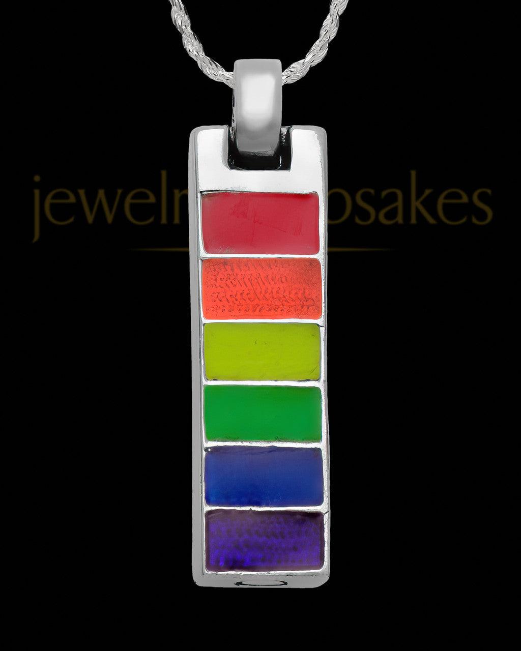 Sterling Silver Full Spectrum Charm For Ashes
