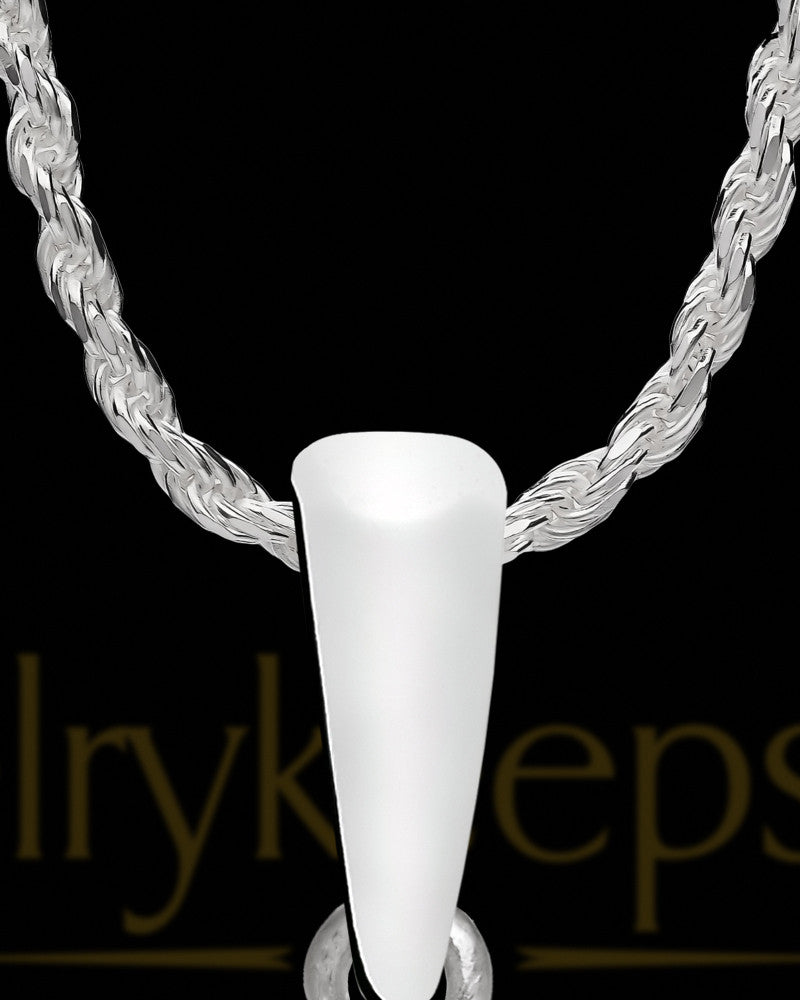 Sterling Silver Gentle Memories Cross Cremation Necklace