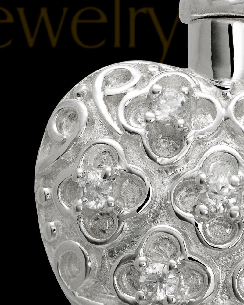 Necklace Urn Sterling Silver Twinkle Heart