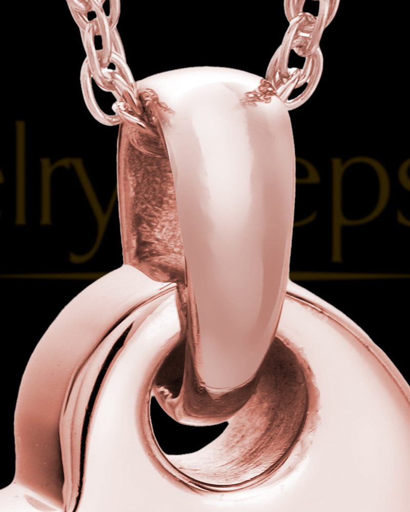 Keepsake Jewelry Solid 14K Rose Gold Charming Heart