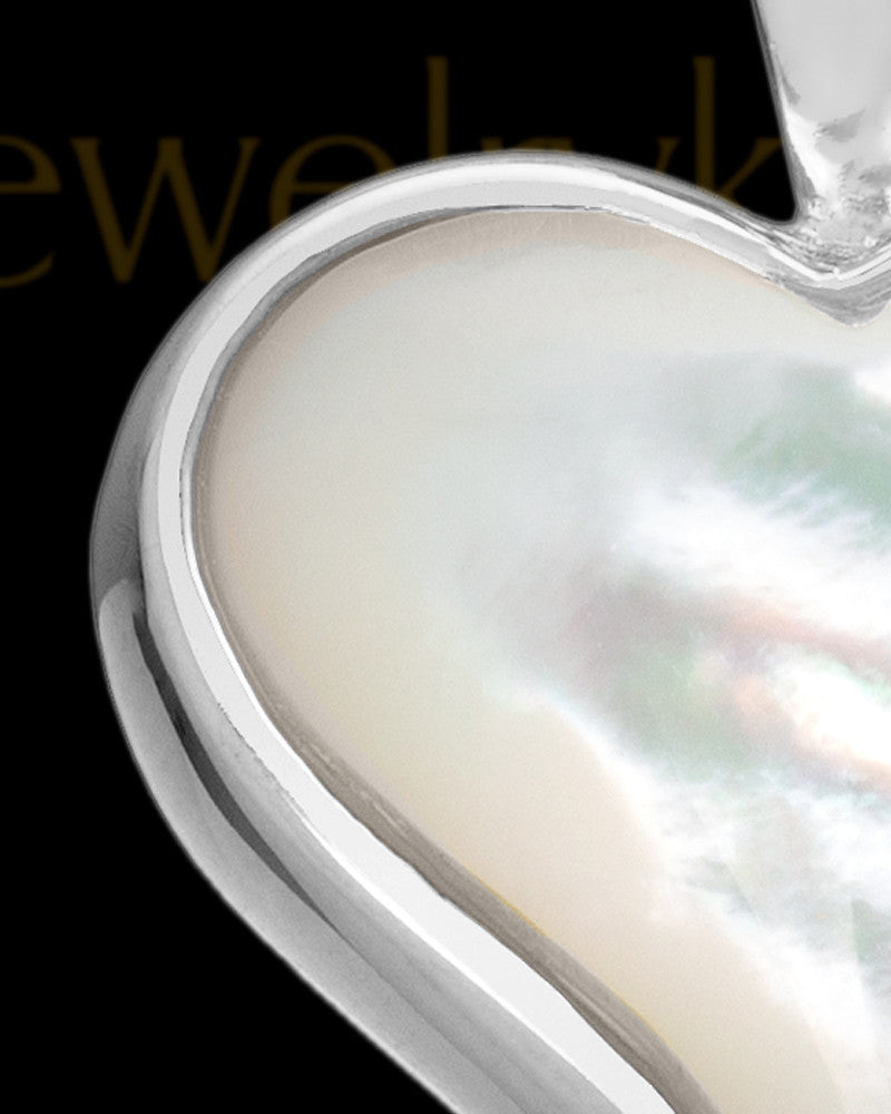 Cremated Remains Jewelry Sterling Silver Dewy Heart Keepsake