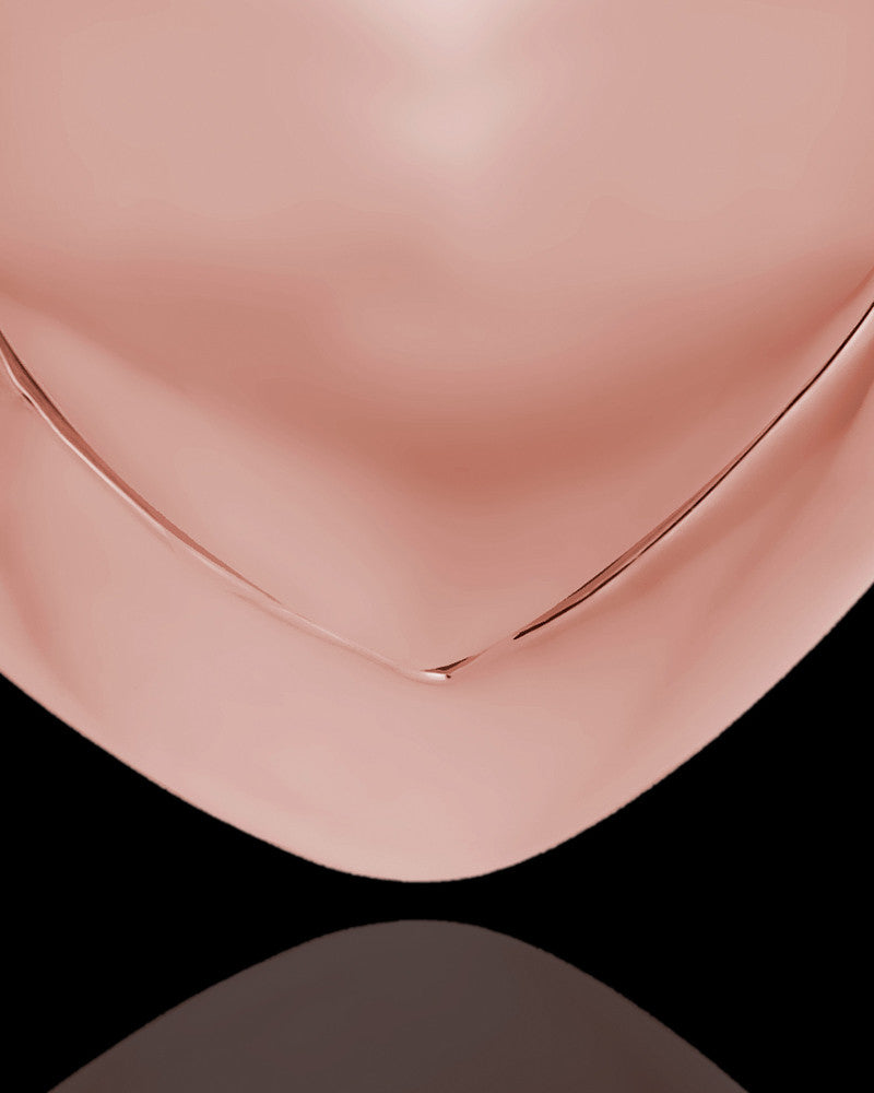 Purity Heart Cremation Jewelry 14K Rose Gold