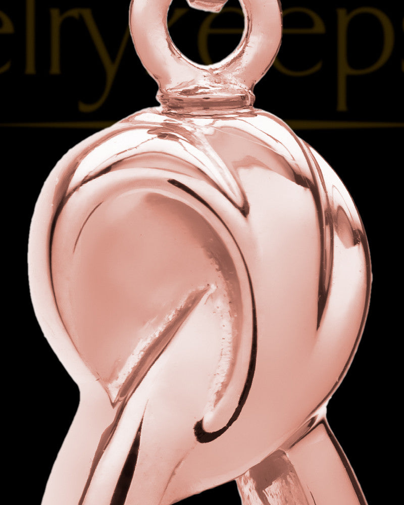14K Rose Gold Infinity Companion Locket - 2 Person
