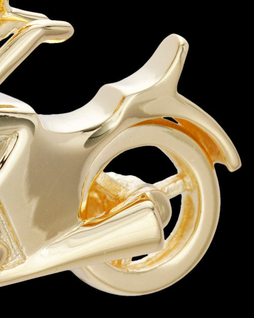 Cruisin 14 Karat Yellow Gold Memorial Pendant