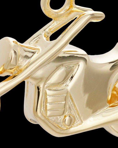 Cruisin 14 Karat Yellow Gold Memorial Pendant