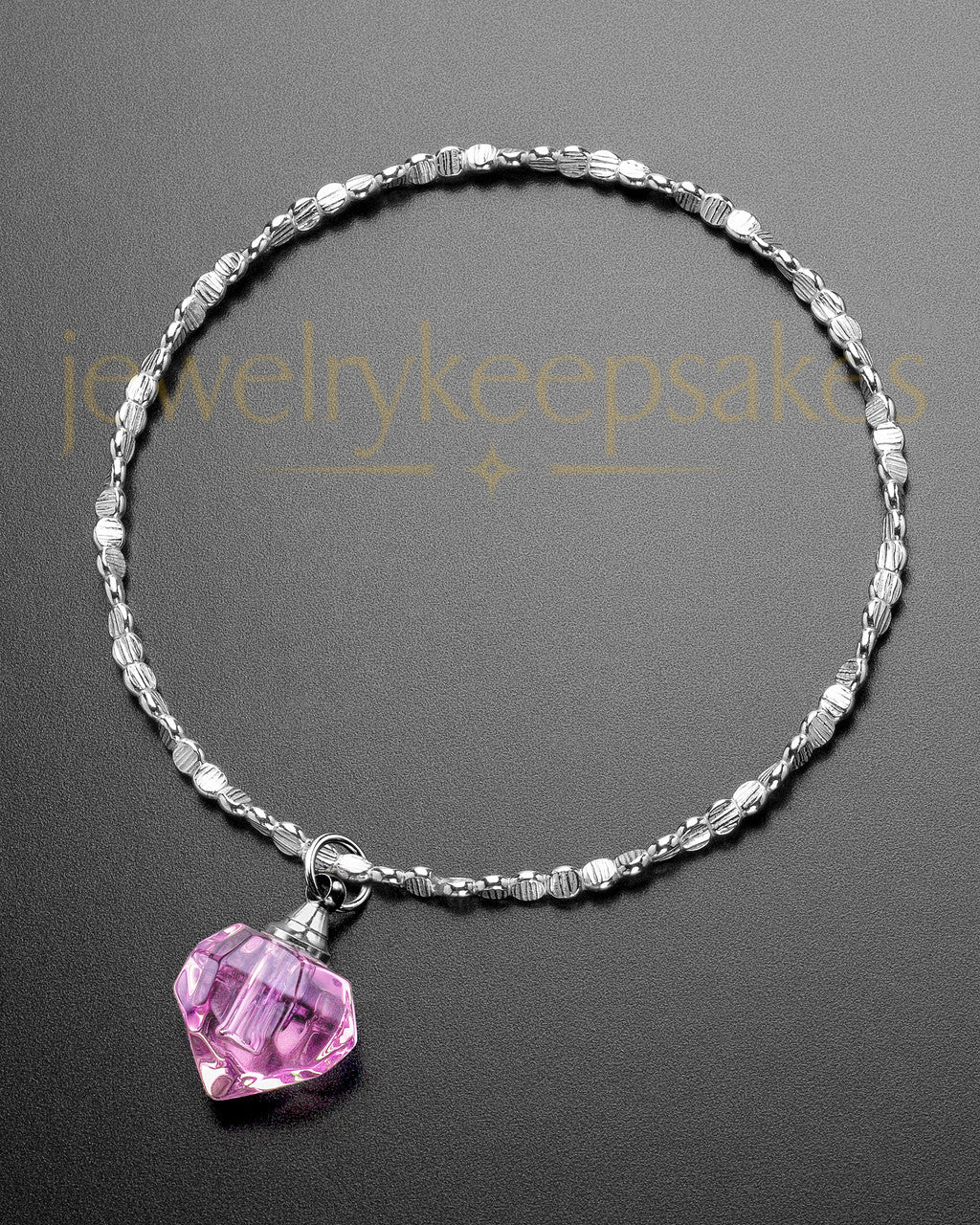 Luxury Tiny Tear Sterling Cremation Bracelet