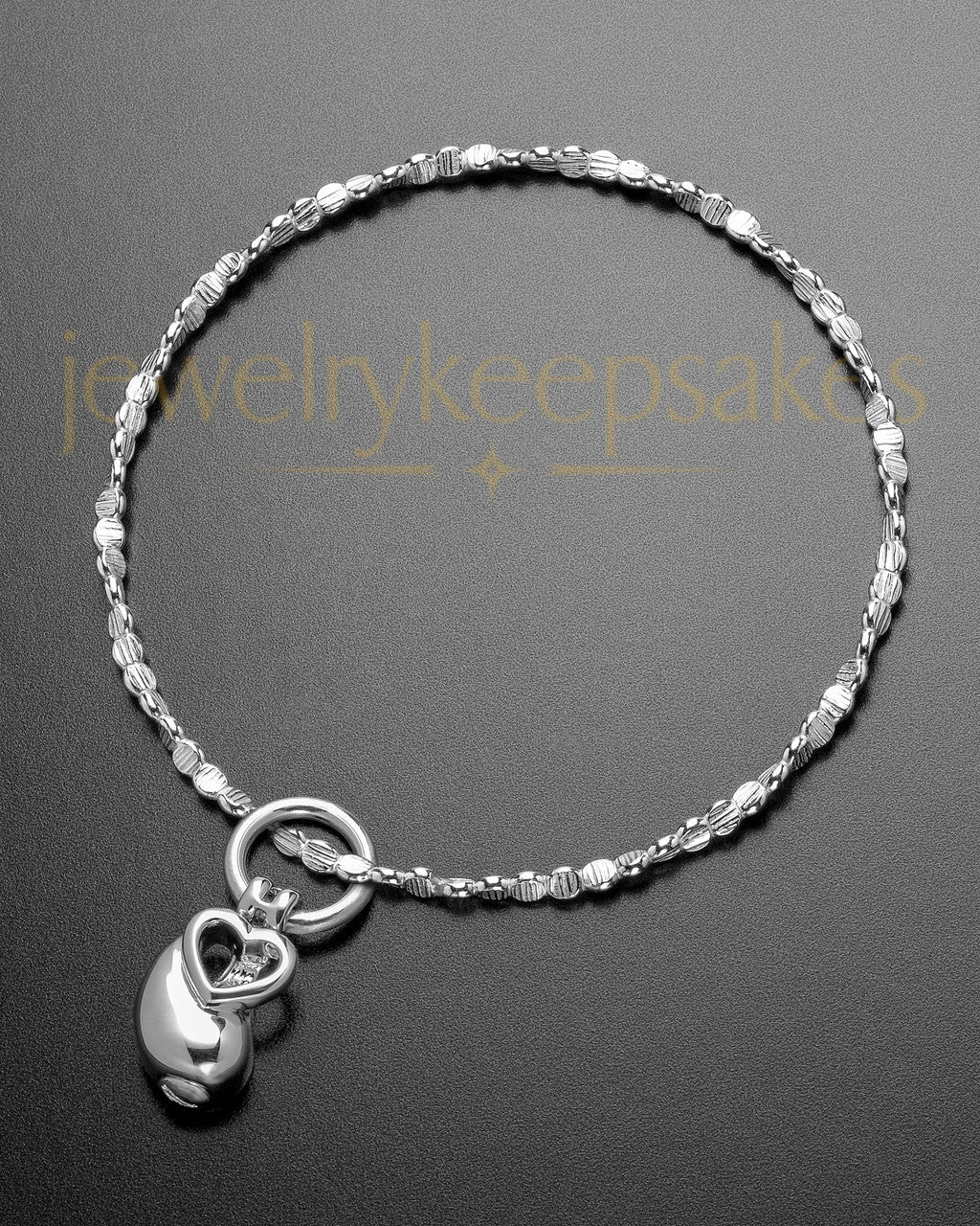 Luxury Together as One Memorial Sterling Bracelet
