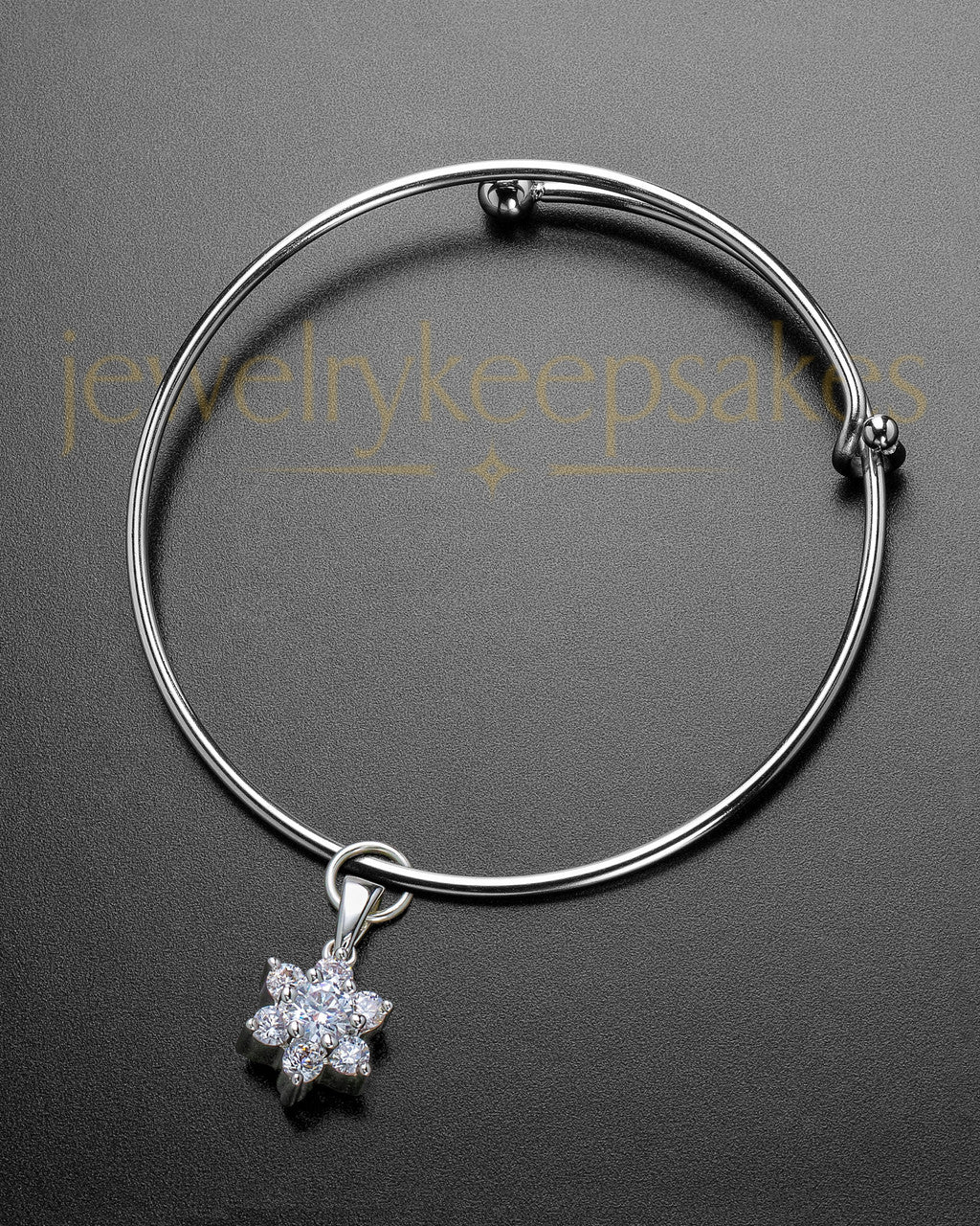 Sophisticate Burst of Light Cremation Bracelet