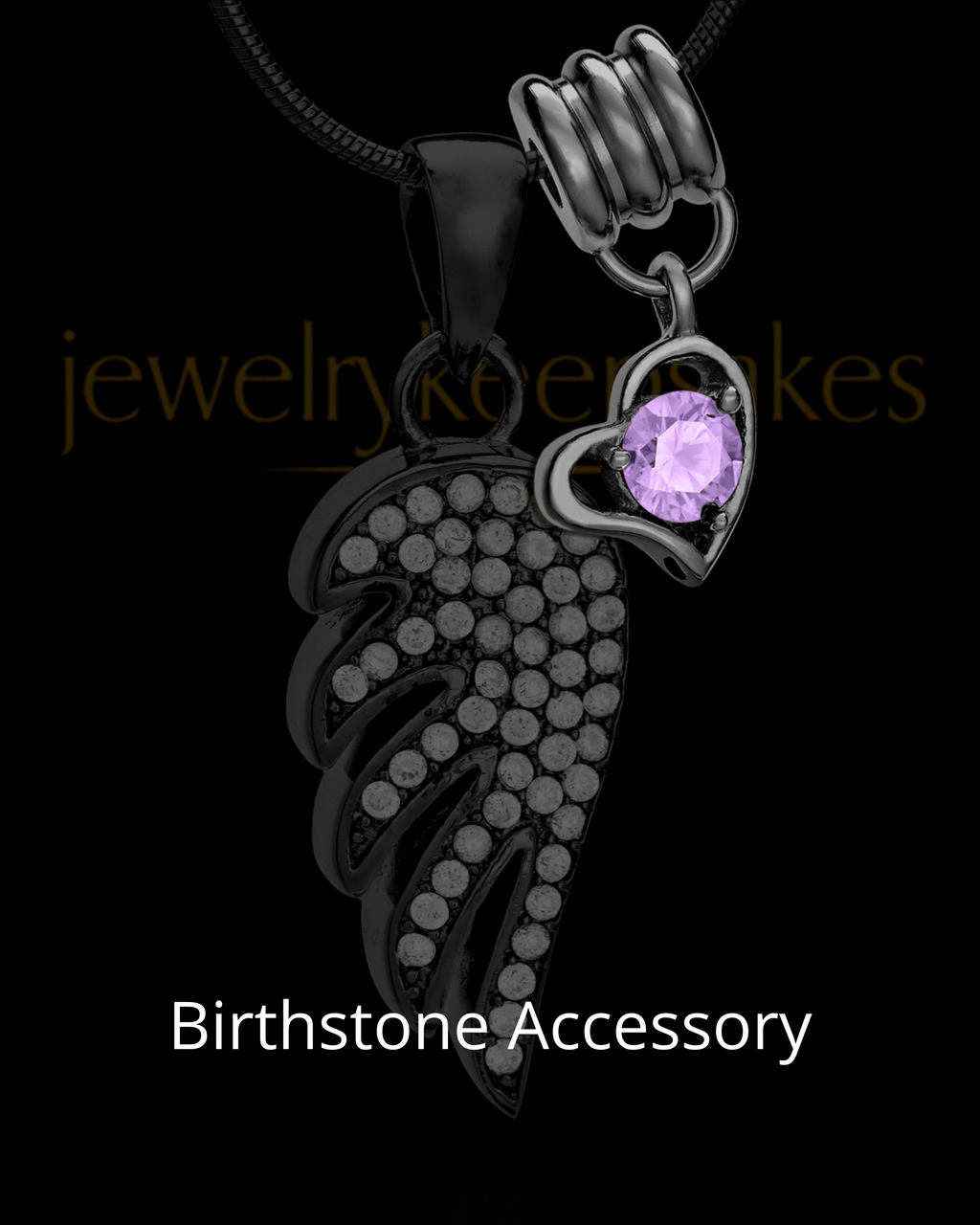 Black Sterling Silver Rectangle Signature Thumbprint Pendant