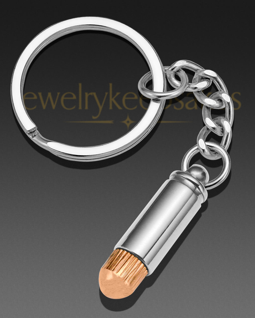Copper Tip Remembrance Keychain