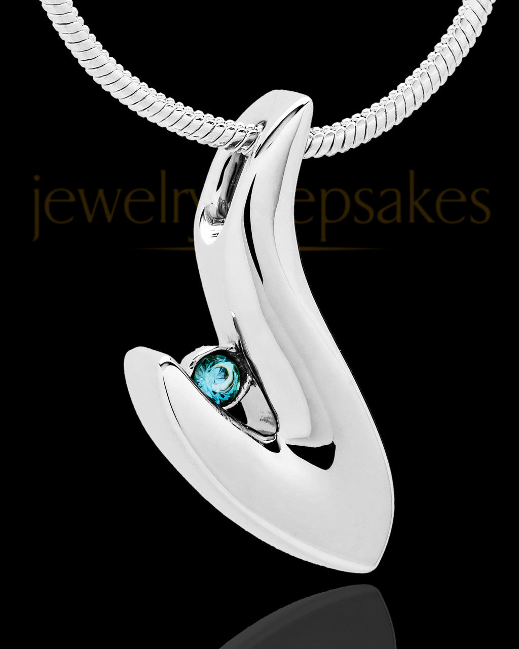 Sterling Silver Select Cremation Urn Pendant
