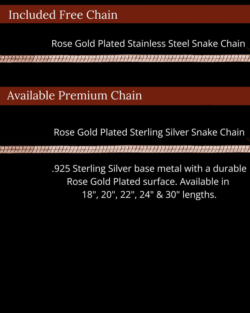 Photo Engraved Heart Rose Gold Plated on Stainless Cremation Pendant