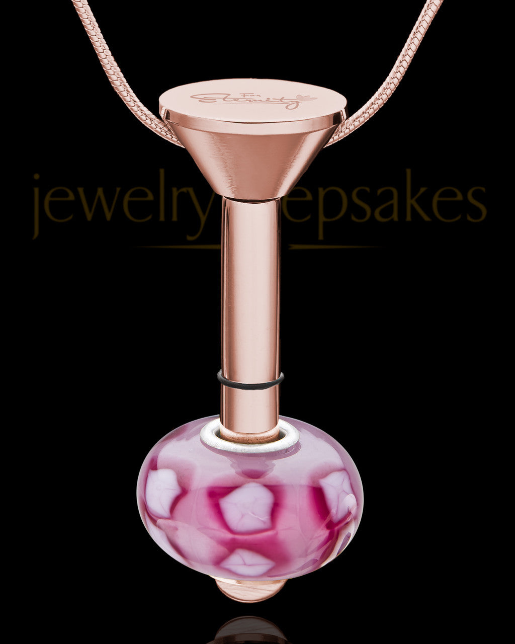 Millenium Keepsake Jewelry in Rose with Kindly Charm