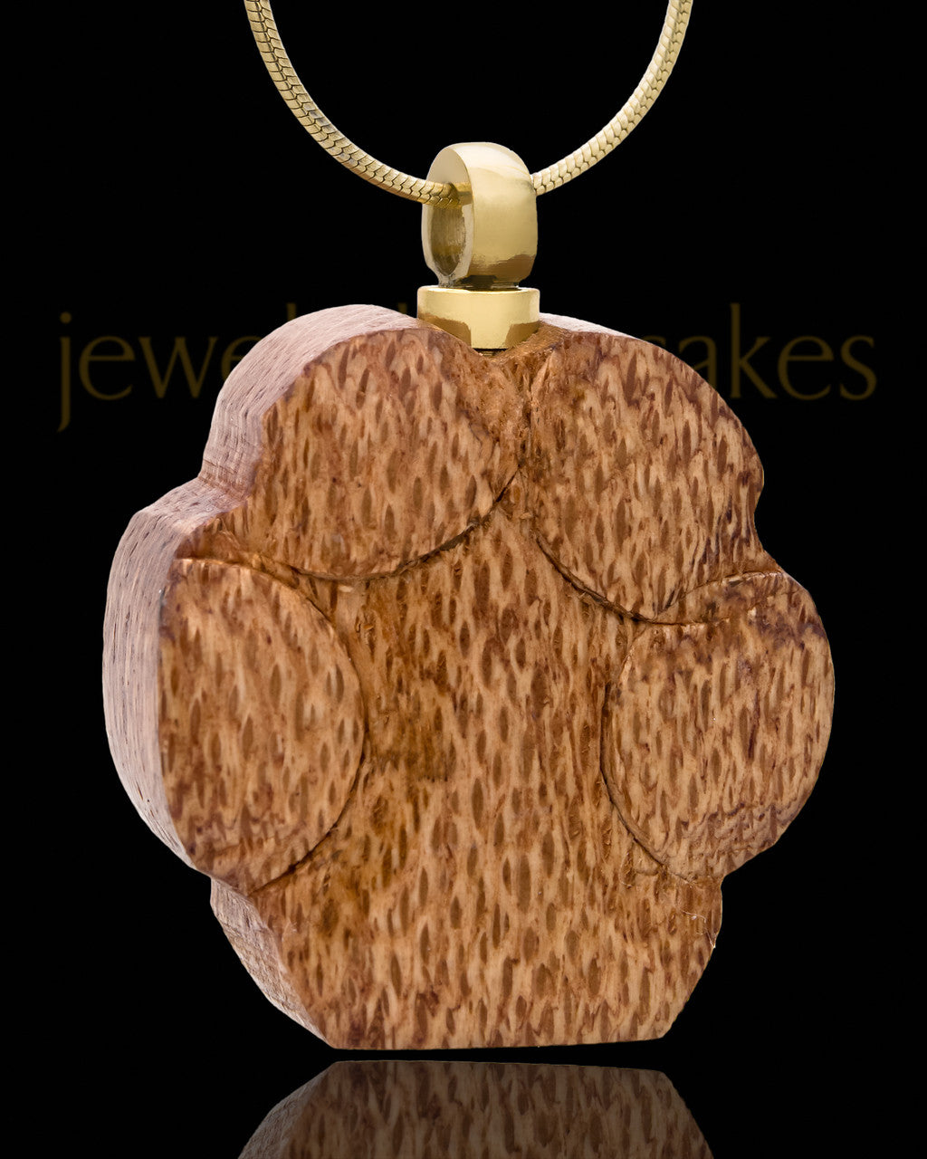 Ash Pendant Wood Love My Paw - Eternity Collection