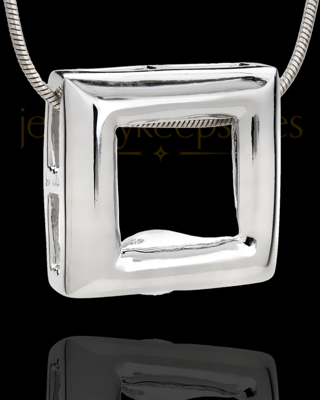 Silver Plated Bethany Cremation Urn Pendant