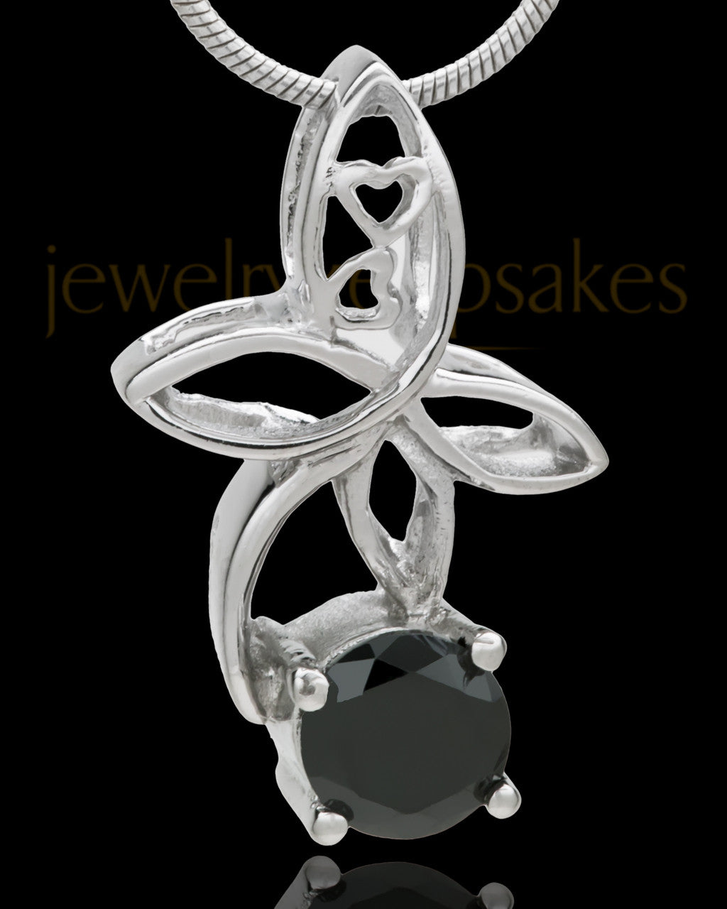 Silver Plated Ambrosia Cremation Urn Pendant