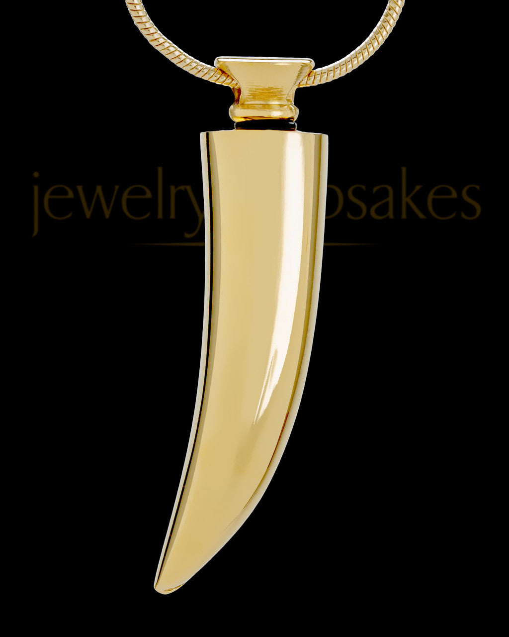 Gold Plated Saber Tooth - Eternity Collection