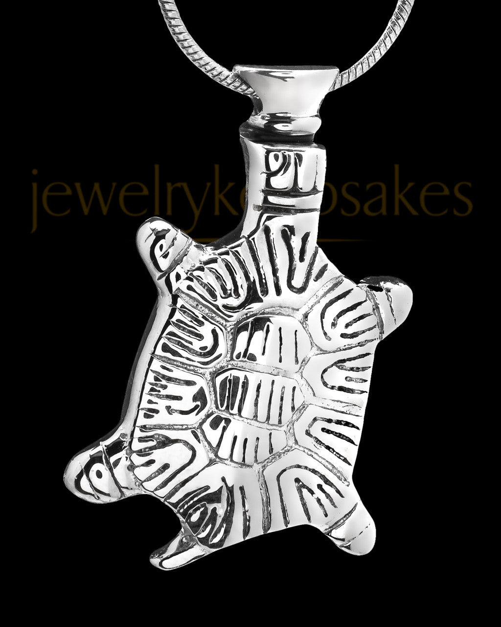 Remembrance Jewelry Stainless Tiny Turtle Pendant
