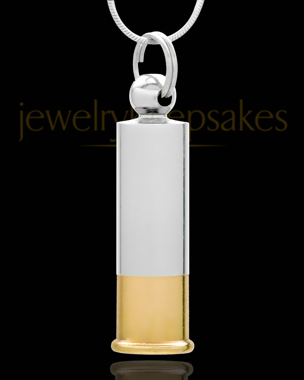 Keepsake Cremation Jewelry Stainless Steel Shotgun Shell