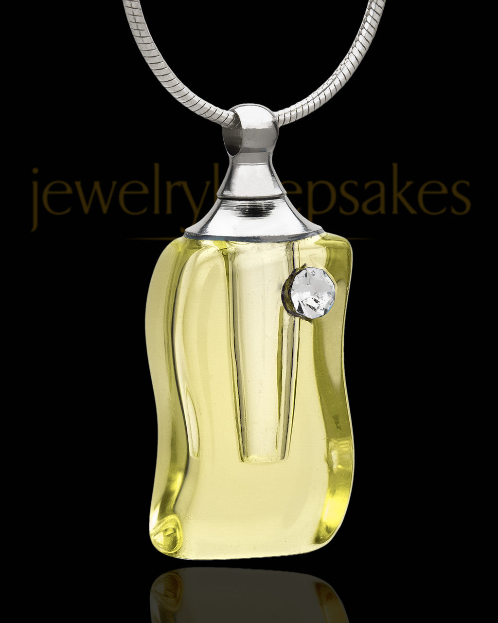 Keepsake Jewelry Golden Glass Locket