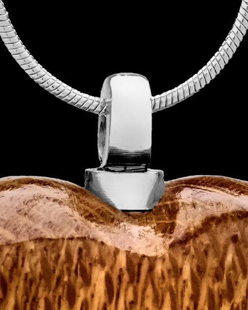 Cremains Keepsake Light Timber Heart - Eternity Collection