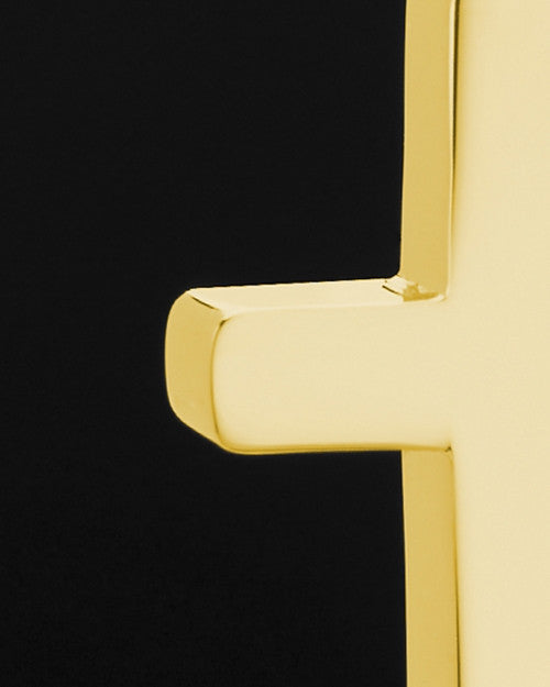 Cremation Keepsake Gold Plated Memorable Cross - Eternity Collection