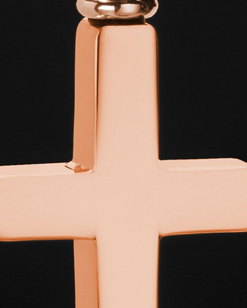 Rose Gold Plated Memorable Cross - Eternity Collection