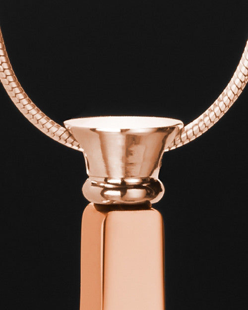 Rose Gold Plated Memorable Cross - Eternity Collection