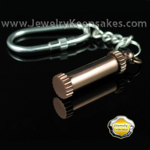 Memorial Jewelry Copper Bravura Keychain - Eternity Collection