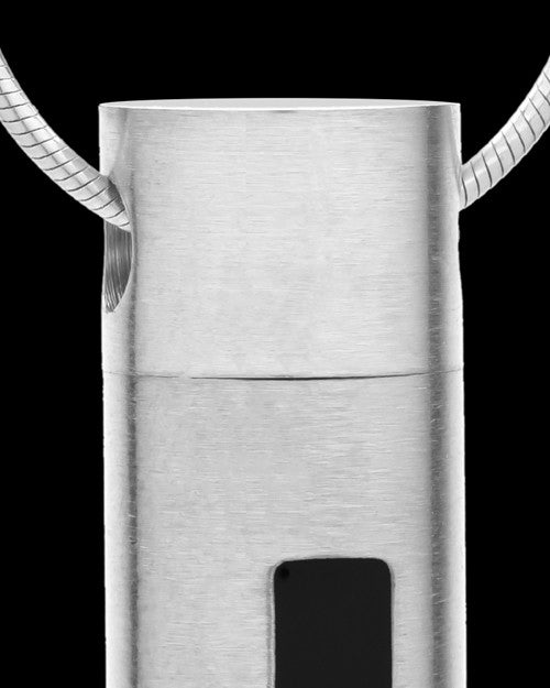 Ash Pendant Stainless Steel Spirited Cylinder - Eternity Collection