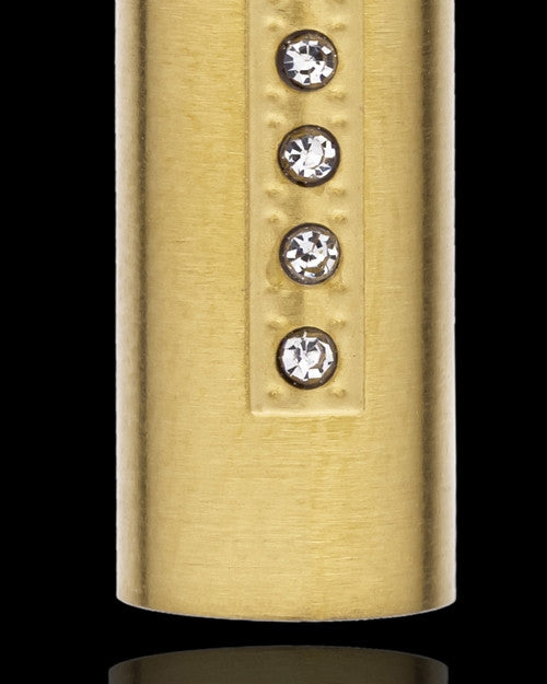 Locket Necklace Gold Plated Endure Cylinder - Eternity Collection