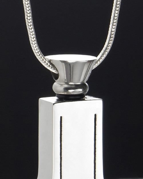 Stainless Steel Jewelry Urn Truthful Cross