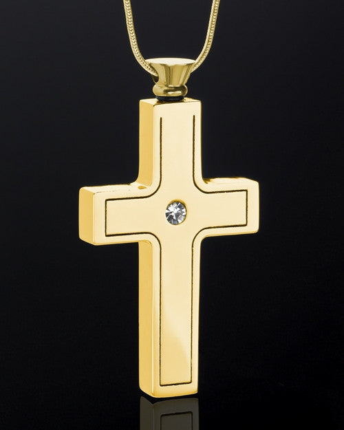 Gold Plated Truthful Cross