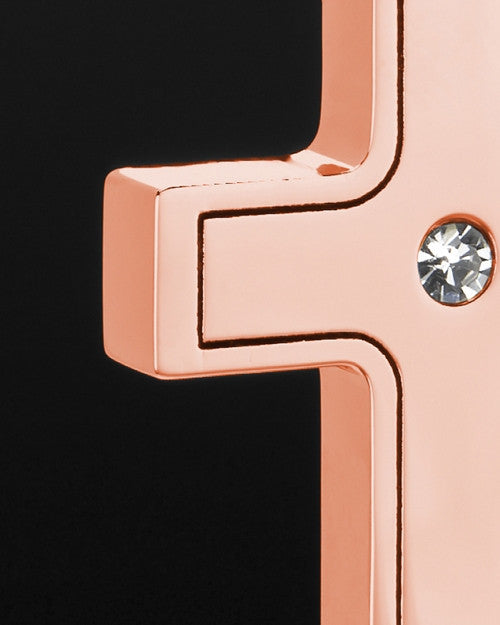 Rose Gold Plated Jewelry Urn Truthful Cross