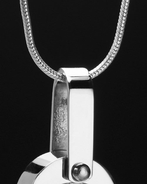 Stainless Steel Fabled Flower Cremation Keepsake