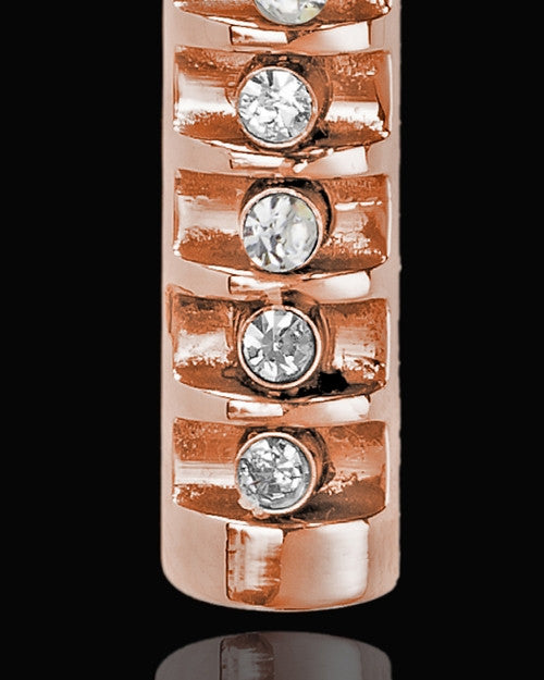 Ashes Jewelry Stainless Rose Gold Miracle Cylinder