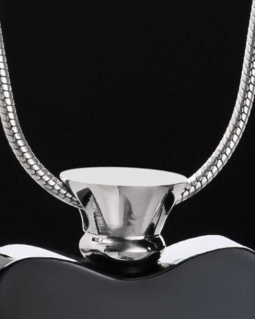 Stainless Steel Yearning Clover Cremation Keepsake