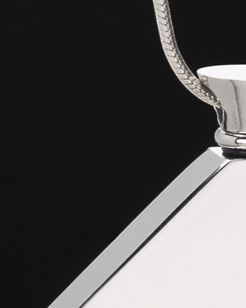 Stainless Steel Beloved Diamond Cremation Keepsake